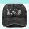 Dad Mom Vintage Cotton Baseball Hat With Curved Brim For Sun Protection