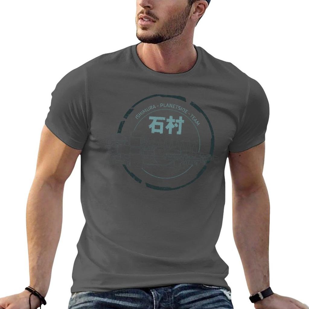 Dead Space Ishimura Planetside Team Blue Game Color TShirt Thanksgiving Day Tee Top