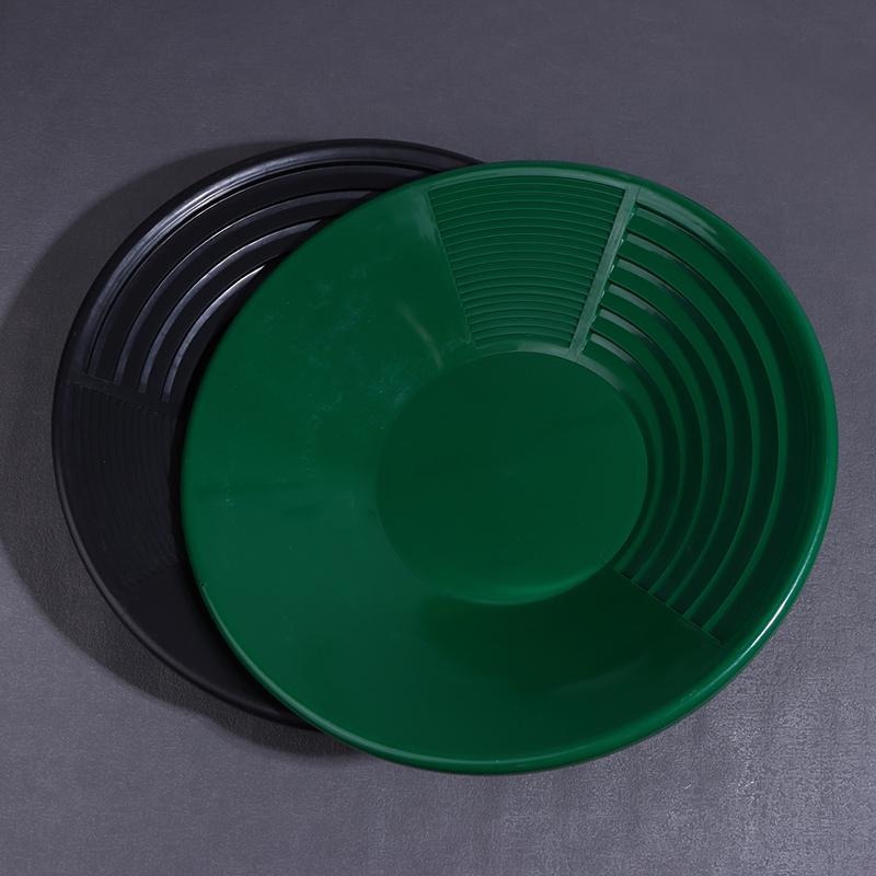 Plastikowa łopata do płukania złota z rowkami Ergonomiczne narzędzie do płukania złota Do wydobycia złota Wykrywacz metali Na zewnątrz Sprzęt do płukania złota