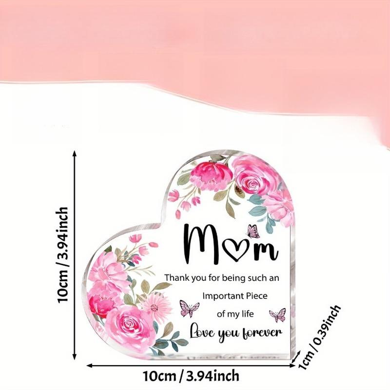 2D Flat Expressive Gift of Appreciation and Love - Elegant Mother'S Day Memento - Design for Mother'S Day, Easter, Birthdays, Anniversaries,