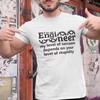 I Am An Engineer Tshirt Sarcasm Tshirt Funny Sarcastic Shirt Unisex Xmas Tee Tops Graphic T Shirts Streetwear Cotton Shirt Tops
