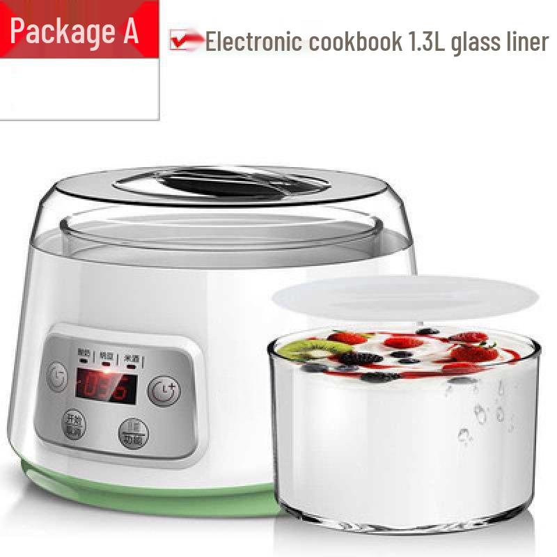 Automatischer Reiskocher & Joghurtbereiter mit großem Fassungsvermögen und Glasbehälter