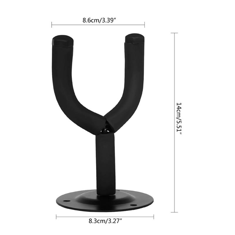 Guitar Wall Mount Hanger Guitar Wall Hangers Hook Wall Hanging Bracket Holder Guitar Stand for Guitar Mandolin Ukulele