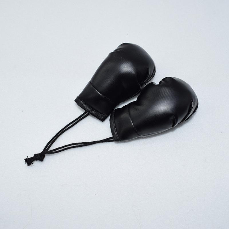 10CM Boxing Glove Pendant: Car Ornament, Bag & Clothing Accessory, Keychain Decoration