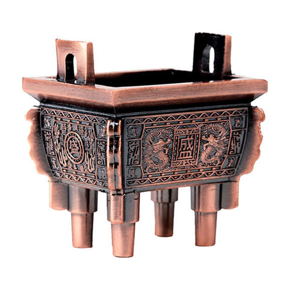 

Штатив Китайські Пальники Спіральний Стійка Основа Домашня Декорація Квадратний Тримач для Пахощів Конус Домашній Декор червоний/мідний