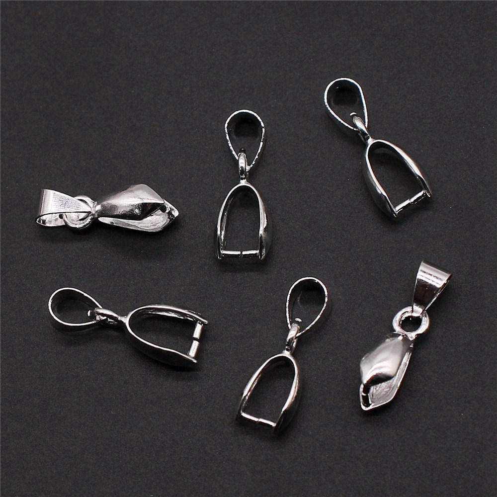 

Accessories Parts Clasps Hooks Buckle 6 Sizes 4 Colors Kids Jewelry Materials QA011 A20-30pcs-7x19mm