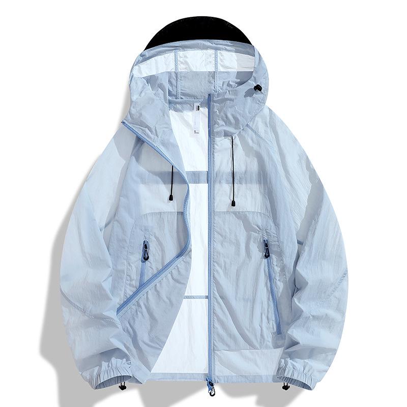 Men's Ice Silk Lightweight Summer UV Protection Jacket