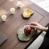 Walnut Wood Retro Chinese Teapot Tray
