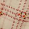 JEEVES 70s Vintage Check Pattern Long Sleeve Shirt 42 Ivory Men's Used
