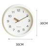 Silent Wall Clock Retro Battery Clocks Household Minimalist Art Hanging Watch Living Room Large Stylish Watches Accessories
