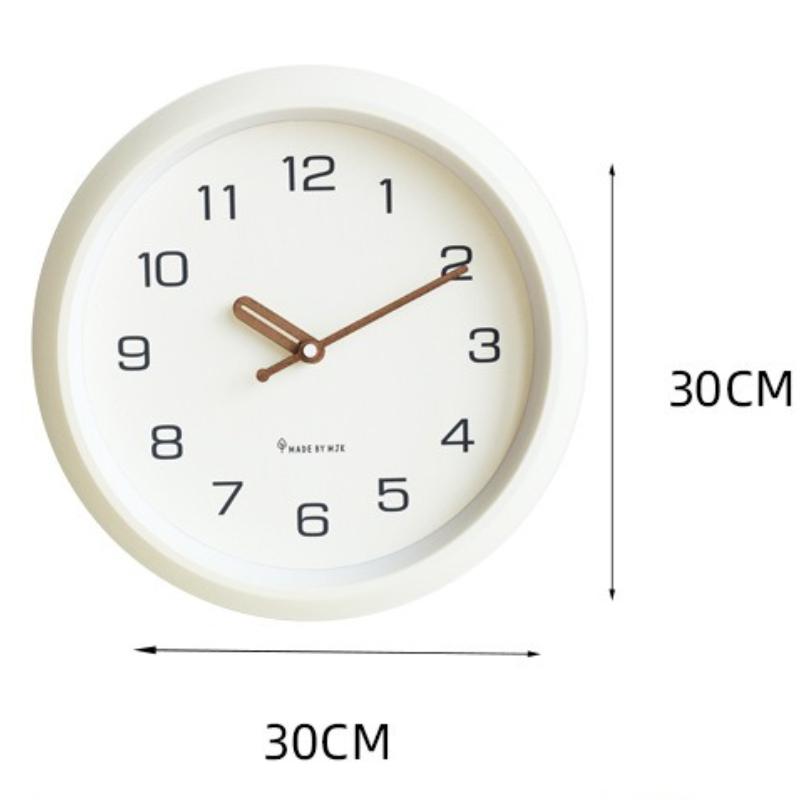 Silent Wall Clock Retro Battery Clocks Household Minimalist Art Hanging Watch Living Room Large Stylish Watches Accessories