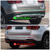 Dla Mercedes Benz GLC klasa GLC220 250 300 350 X253 2015 tylny zderzak samochodowy listwa dekoracyjna udekoruj wykończenia chromowane cekiny