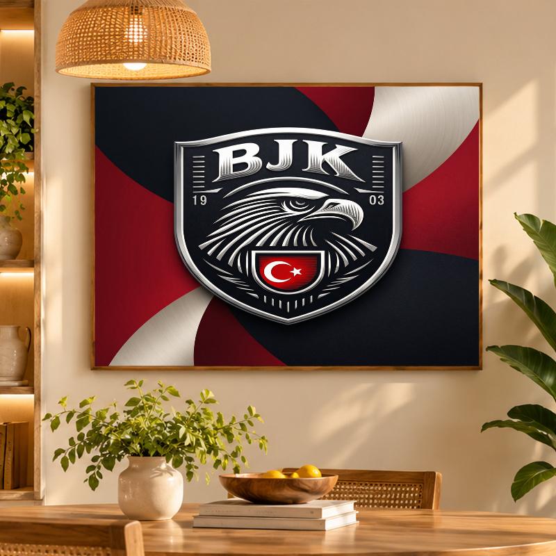 5D Diamond Painting Beşiktaş FC DIY Full Drill Diamond Art Kit Home Decoration