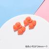 Simulation Bow Resin Accessories,10pcs Frosted Bow Tie DIY Handmade Mobile Phone Case Accessories,Material Package Accessories.
