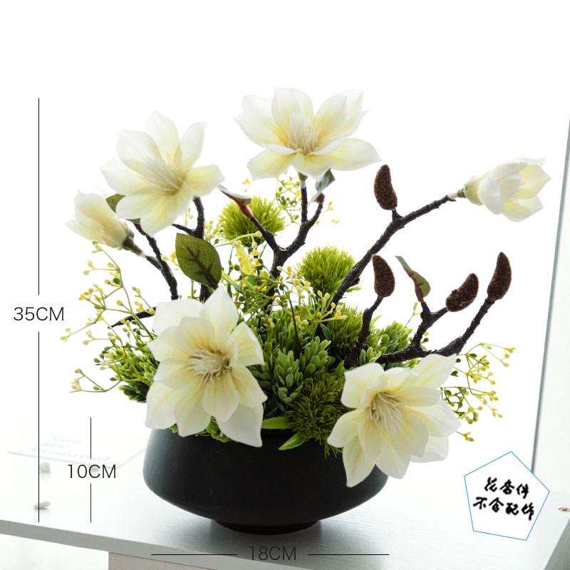 Nordic Modern Faux Flower Bouquet for Indoor Living Room or Dining Table Decor