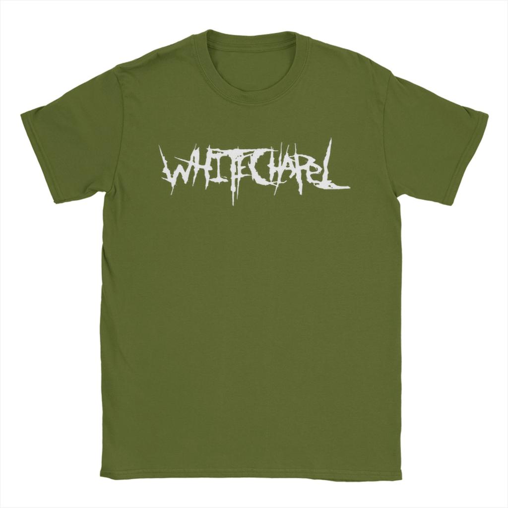 Rock Whitechapel Deathcore Band Art T-Shirts für Unisex Reine Baumwolle Vintage T-Shirts Rundhals Kurzarm Oberteile Druck