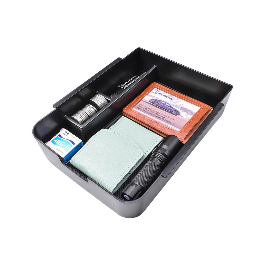 Compatible For Nissan Sentra 2020 2025 2025 Accessories Center Console Tray Organizer Armrest Secondary Storage Box