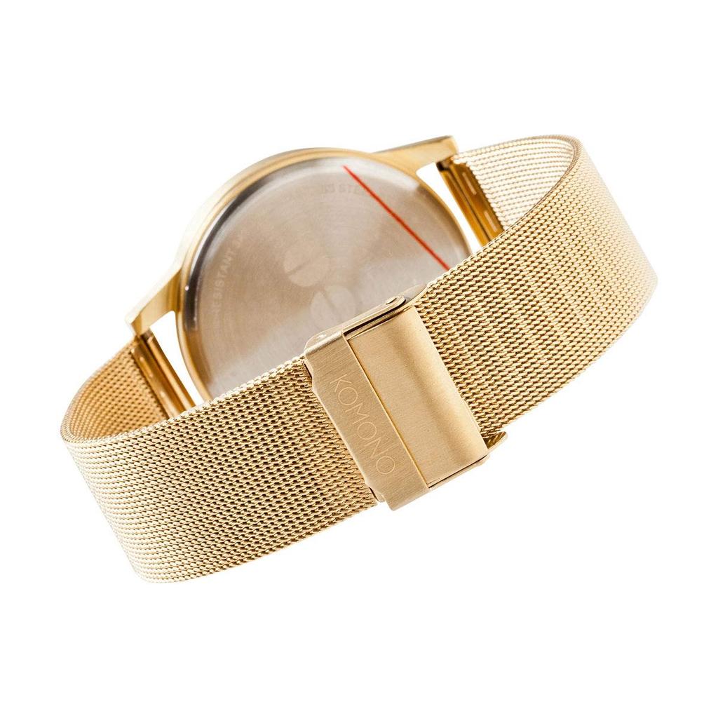 Authorized Dealer Komono Watch Unisex Winston Royal Gold White 42mm [KOMONO] Men's KOM-W2358 [WINSTON]