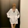Early Autumn Korean Style Hooded Zipper Sweatshirt for Women - 2022 Loose Fit Design