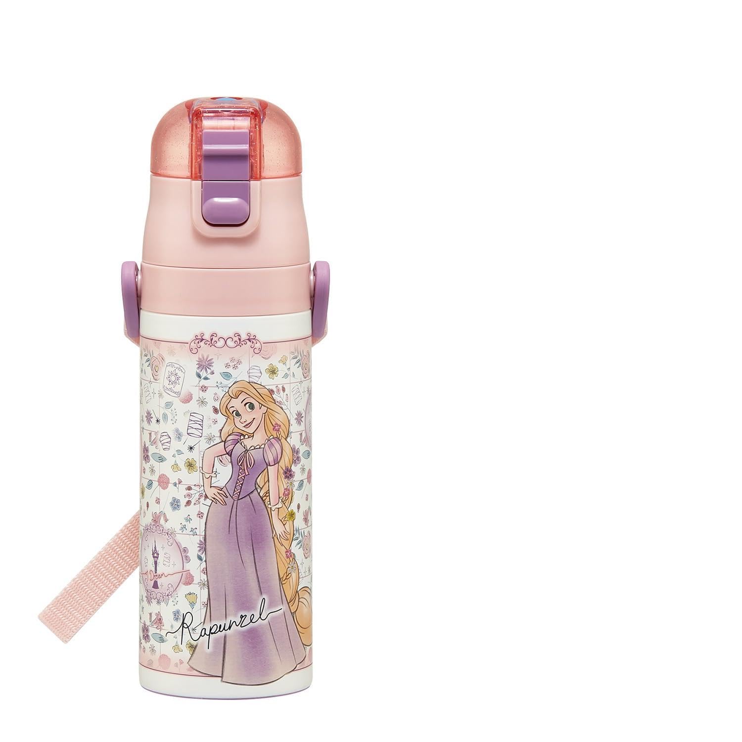 

Skater Water Direct Disney Tangled Size Stainless Sports Water Children s Bottle, 470ml, Drinking, Design, 26, Girls, Insulated, Steel, Lightweight,