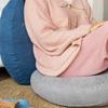 Japanese Style Futon Round Cotton Linen Floor Seat Cushion Thicken Meditation Cushion Tatami Room Balcony Decor Pouf Ottoman