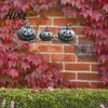 Unique Garden Art for Halloween Ghost Stake Rustic Yard Decor with Dandelion Accent Landscape Metal Sculpture Lawn Patio Flower Bed And Backyard