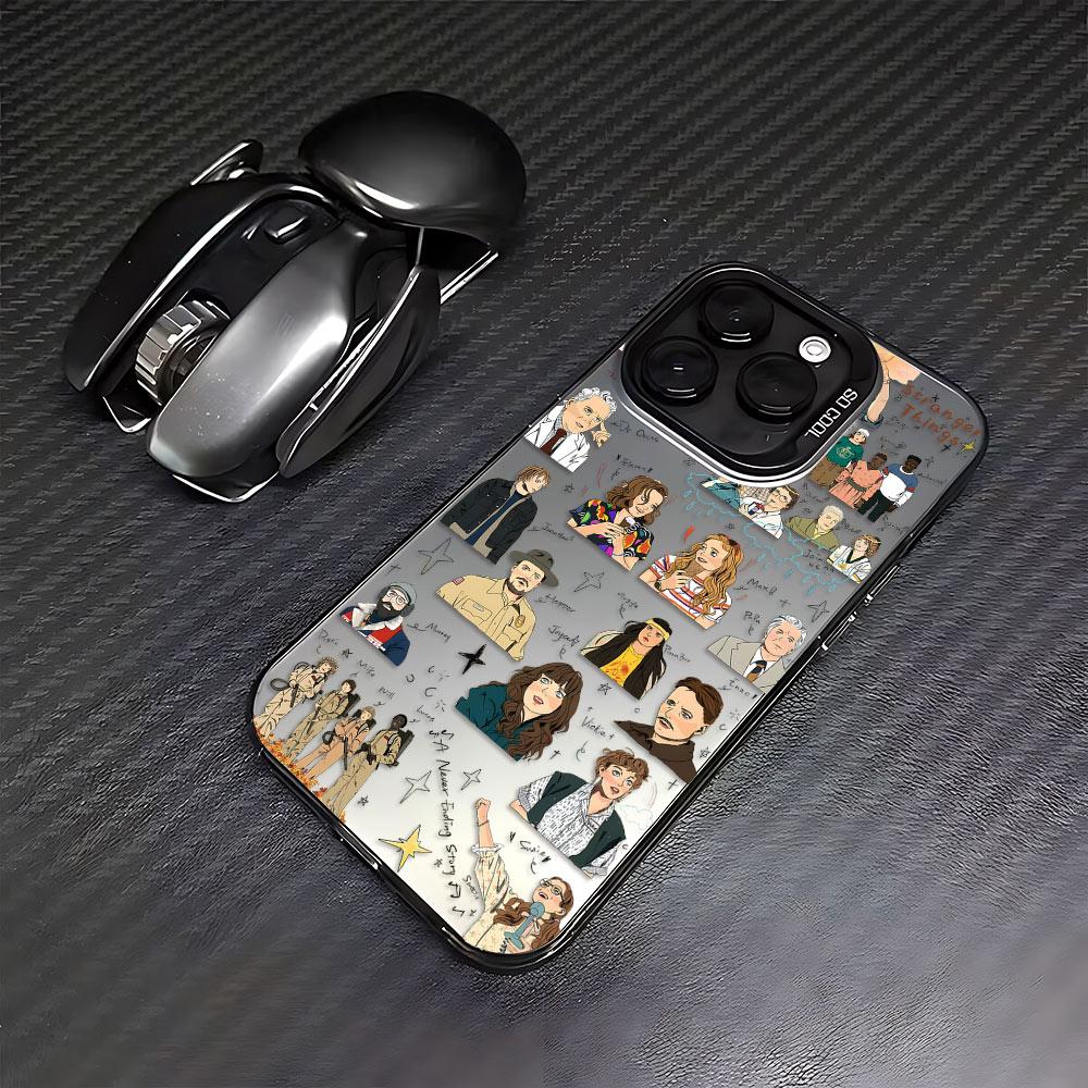 

Чехол для телефона S-Strange Things Буквы A-Z Для iPhone 17 16e 16 15 14 13 12 11 Pro Max X XR 8 7 Air Plus Противоударный Матовый Задний Чехол iPhone 14 Pro