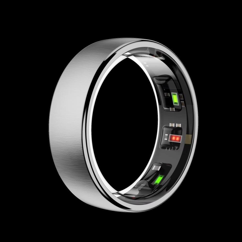 Wireless Charging Health Monitor Ring IP68 Waterproof Heart Rate Monitor Ring  Sleep Monitoring