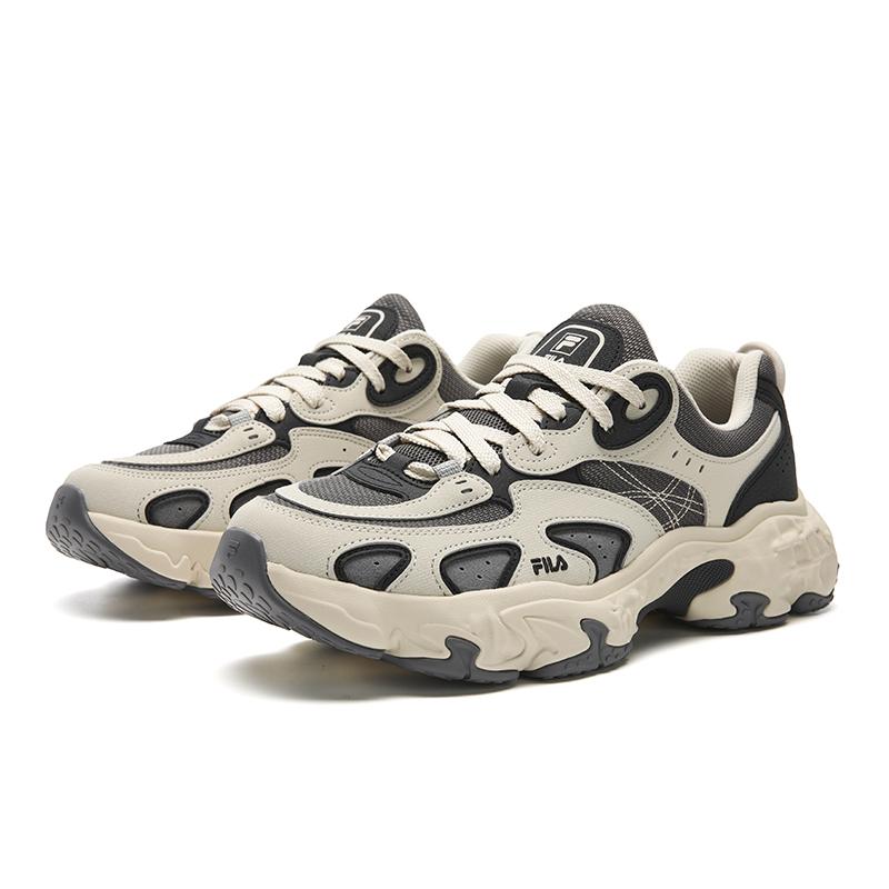 FILA TORNADO Textile, Synthetic Leather Abrasion Resistant Breathable Lightweight Rebound Low top Casual Shoes Men's F12M541108FQA