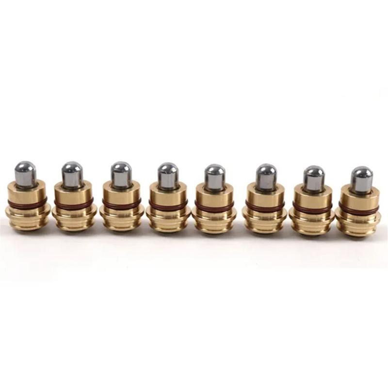 8 Pcs Pilot Valve Pusher 198-1076 1981076 for Caterpillar CAT Excavator 216B3 226B 236B 242B 247B 252B 268B 287B