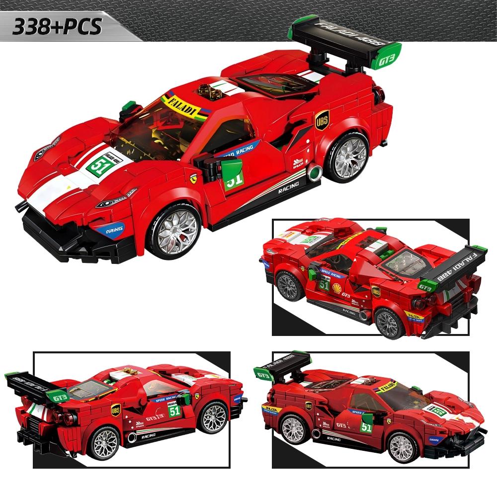 

1303 шт. MOC Технический Гоночный Пилот Формула Строительный Блок Городской Транспорт Крутая Модель Знаменитый Спортивный Автомобиль Игрушка Детский День Рождения DIY Подарки