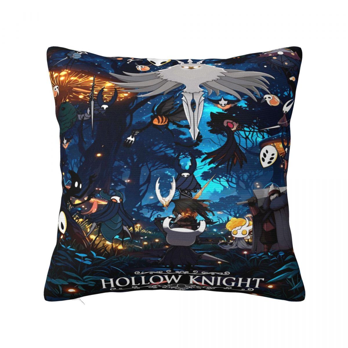 

Hollow Knight Funny Games Pillowcase Accessories Printed Cushion Cover Pillow Covers Home Decoration Square Multi Size 30cm x 30cm
