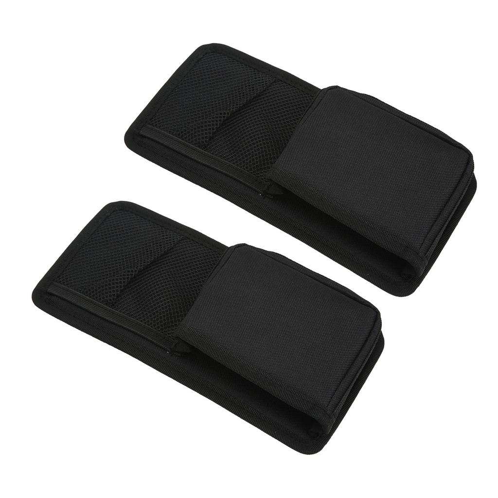 2 st Mittkonsol Sidofack Organizerväska Oxfordtyg Vattentät Bilfickorganisatör för Ford Ranger T6 2011+