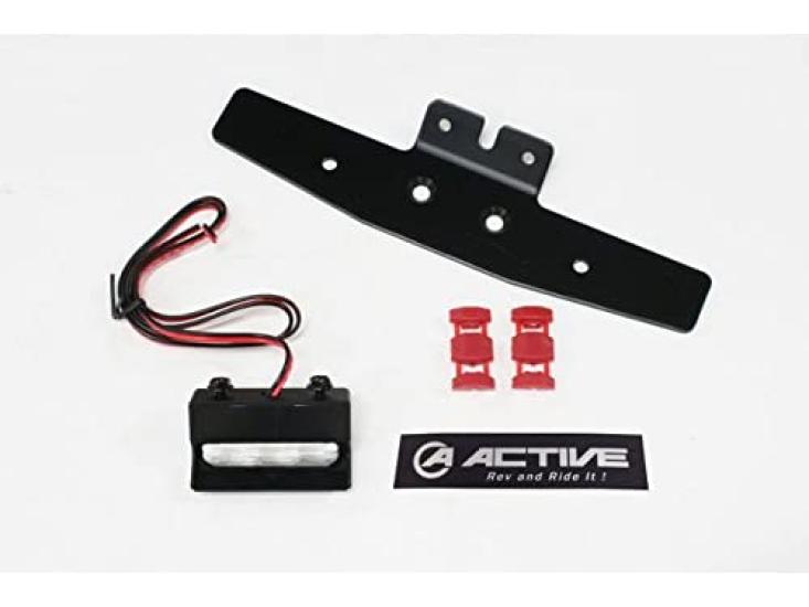 

ACTIVE Motorcycle LED License Plate Light 1150036 (with 40° Stay) чёрный