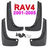 4x Mudguard For Toyota RAV4 XA20 2001~2005 Front Rear Fender Mud Flaps Guard Splash Flap Mudguard Car Accessories 2002 2003