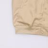 Jordan Chaqueta Casual de Manga Larga con Estampado de Letras MVP de Vuelo para Hombre, Caqui FN4660-244