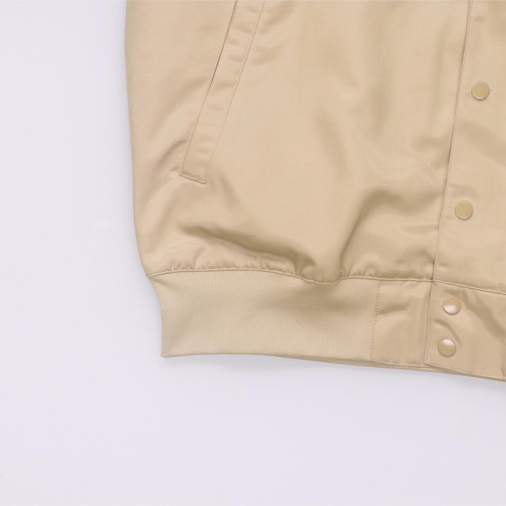 Jordan Chaqueta Casual de Manga Larga con Estampado de Letras MVP de Vuelo para Hombre, Caqui FN4660-244