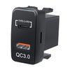 12-24V Auto Mobile Phone Charger Adapter Fast Charging QC3.0 Type C PD Car Socket Charger Dual USB Ports Power Socket Adapter
