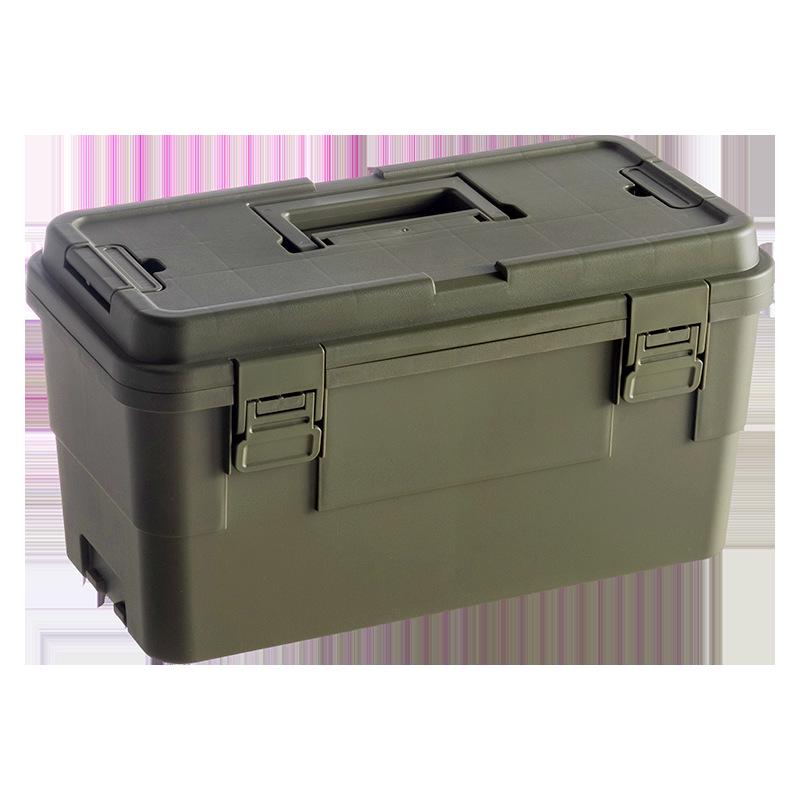 Multi-Layer Tool Storage Box for Gardening, Painting, and Hardware