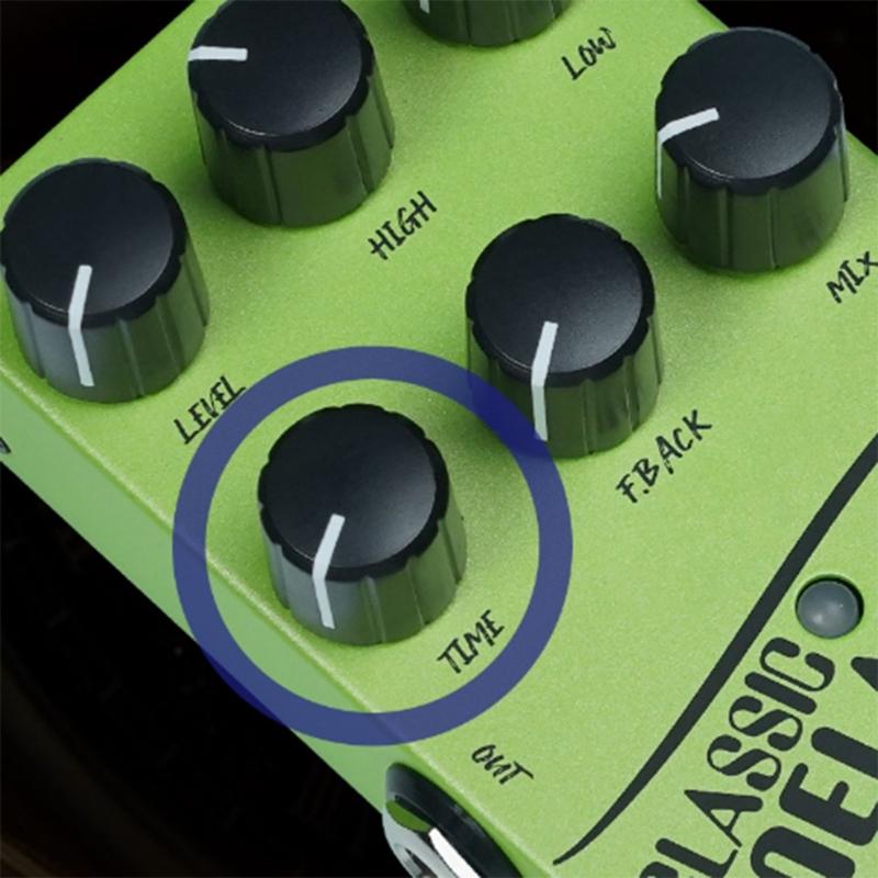 Small Delay Effect Pedal Guitar Amplifier Simulation Pedal Distortion Pedal for Guitarists and Music Creators