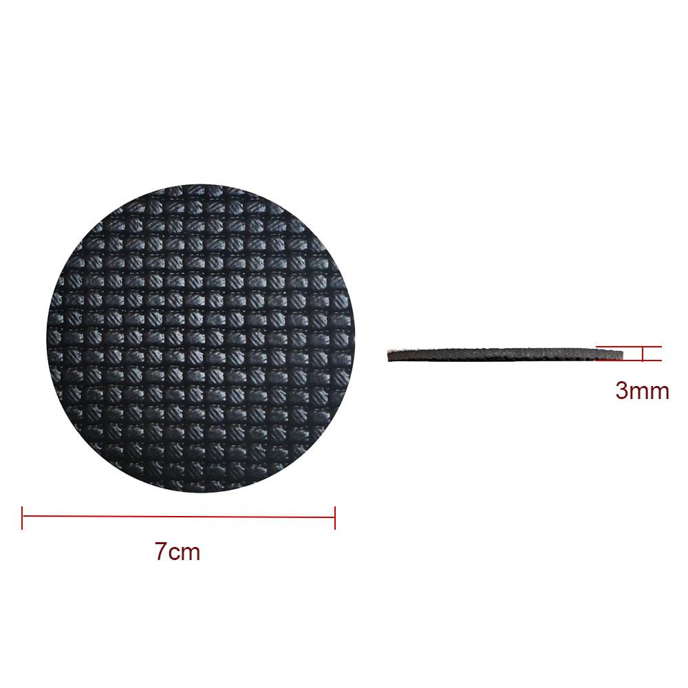2x Car Universal Water Coaster PU Leather Woven Pad Foam Mat Cup Bottle Holder Anti-slip Waterproof Pad Mat Interior Accessories
