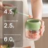 Kitchen Seasoning Container with Integrated Spoon Moisture Proof Glass Sealed Spice Jar (BPA Free, No FDA)