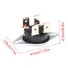 Ksd302X/T 250V20A Temperature Sensor 75-95 Degrees 4Pin Bipolar Temperature Switch Manual Reset Heater Thermostat