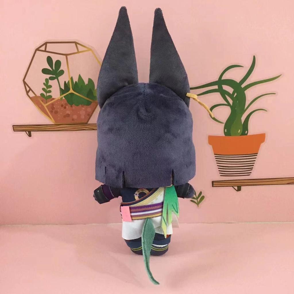 Anime Tighnari Cosplay Plush Doll Toy 20cm Genshin Impact Game Cute Soft Stuffed Pillow Kids Gift