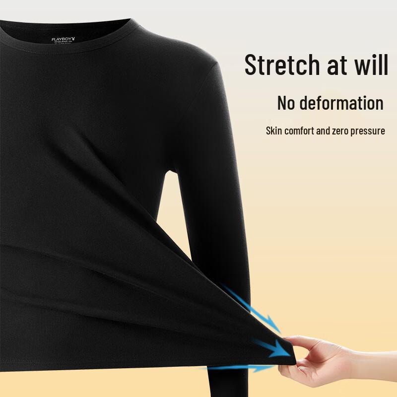 Playboy Men's and Women's Thermal Underwear Sets