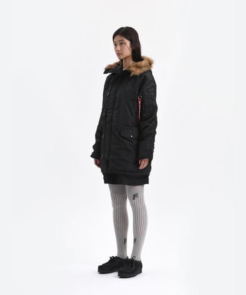 Alpha Industries N-3B Oxford Parka Black