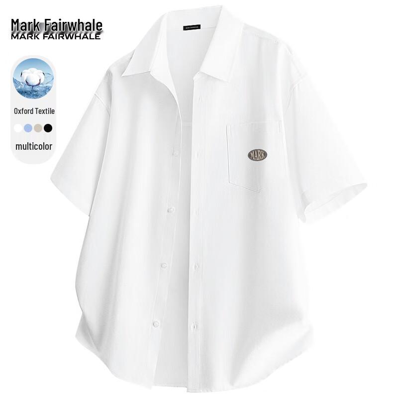 

Mark Fairwhale Men s Oxford Short Sleeve Shirt M