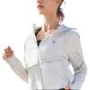Fila Ice Silk Cooling Waist-Defining Breathable Sun Protection Clothing Women Tops Jade-White A51W421505AWT