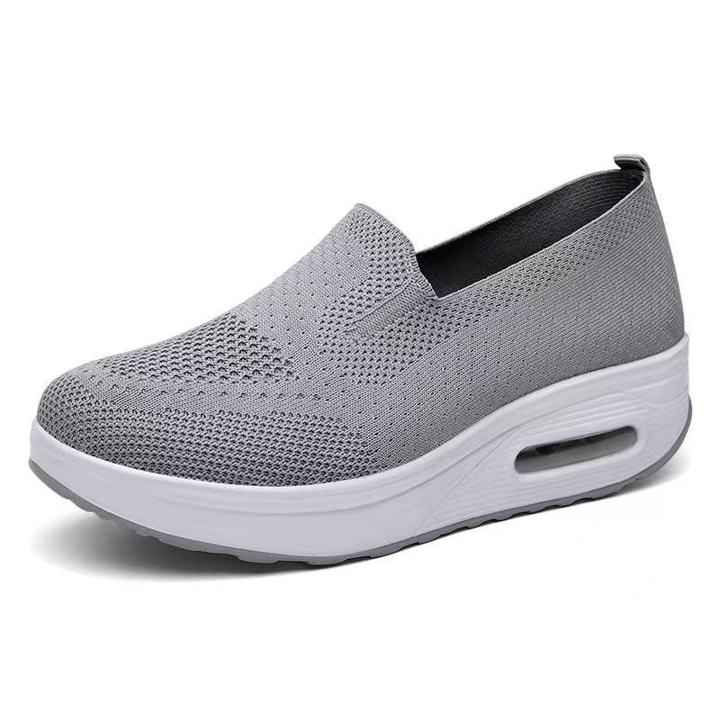 Women's Versatile Rocking Shoes - Fashionable Flat Bottom for Casual, Outdoor & Travel