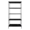 Étagère - VITA - Vita - 5 tablettes - Noir - Contemporain